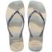 Havaianas Tongs de fête carrées fines à paillettes femme Party