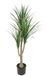 Dracena Kunstplant in pot, groot, Dracenapalm, tropische kamerplanten, kamerpalm, groene planten, kunstplant, drakenboom, kunstpalm, decoratieve palm, groene plant, kantoorplant, potplant
