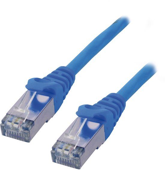 MCL FTP6-2M/B netwerkkabel Cat6 F/UTP (FTP) Blauw