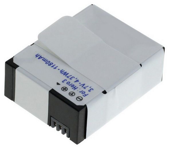 Huismerk Camera-accu voor GoPro Hero3 en Hero3
