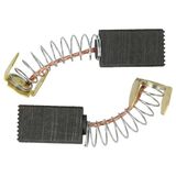 Vhbw - 2x Balais de charbon 6 x 10 x 15 mm compatibles avec Matrix SMS 1200-210 L, SMS 1800-250 promo outil électrique, tronçonneuse, scie à onglet