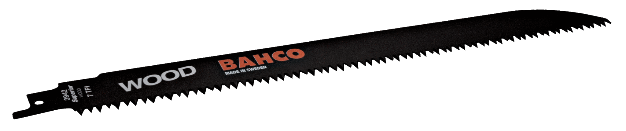 10 Bahco Reciprozaagblad | HCS | voor hout | 7 TPI | 300 mm - 10-delig