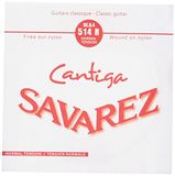 Savarez Cantiga - 514R - Concertgitaar - D4-Enkelsnaar - Normale Spanning - Dikte .030 - Spanning 7,2kg/ 16.78lbs