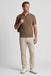 Baileys – Heren – Poloshirt – Gebreid – Korte mouwen - Polo – Taupe - 615781-865