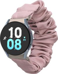 kwmobile elastisch bandje voor smartwatch - Samsung Galaxy Watch 4 / 5 / 6 Galaxy Watch 7 / FE - Katoen - Lavendel