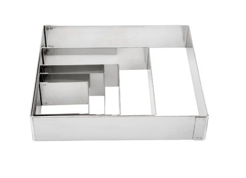 Lacor 68480 - Bakvormen - 8x8x4cm - 50 stuks