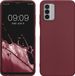 kwmobile telefoonhoesje geschikt voor Nokia G42 5G - Back cover in bordeaux-violet