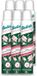 Batiste 6 x Fibre de bambou naturelle et gardénia shampooing sec - Renforce et rafraîchit - 100% naturel - 200 ml - Pack économique - 6 pièces