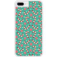 Apple iPhone 7 Plus candy cane siliconen hoesje