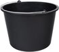 Toolland Bouwemmer - 20 liter - Zwart - Kunststof