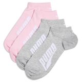PUMA Chaussettes invisibles Unisexe (lot de 2 paires), Accessoires, Rose, 39-42