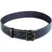 Collier cuir noir 27 mm x 55 cm