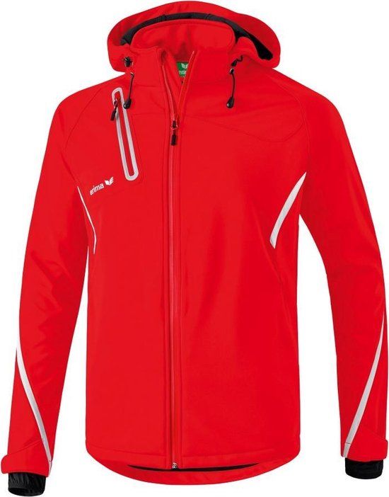 Erima Outdoor Softshell Jack - rood - Maat 140 - Heren