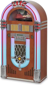 Ricatech Jukebox RR4000 Bruin XXL 128CM - DAB+/FM Radio - Bluetooth - Bruin