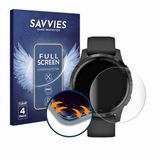 Savvies Screenprotector voor Garmin vivoactive 4s (40 mm) - Folie Beschermfolie transparant volledig dekking 4 Stuks