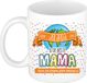 Bellatio Decorations Naam mok mama Jolanda - wit - keramiek - 300 ml