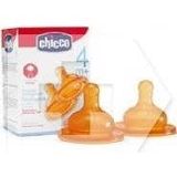 Chicco Tétine en silicone normale réglable +4M 2uds