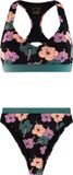 Protest PRTFantasy Bikini Set Dames Zwart Gebloemd