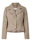 YAS Tussenjas 'YASThela' taupe / wit