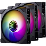 Phanteks PH-F140M25R_G2_DWT01 PC-ventilator Zwart
