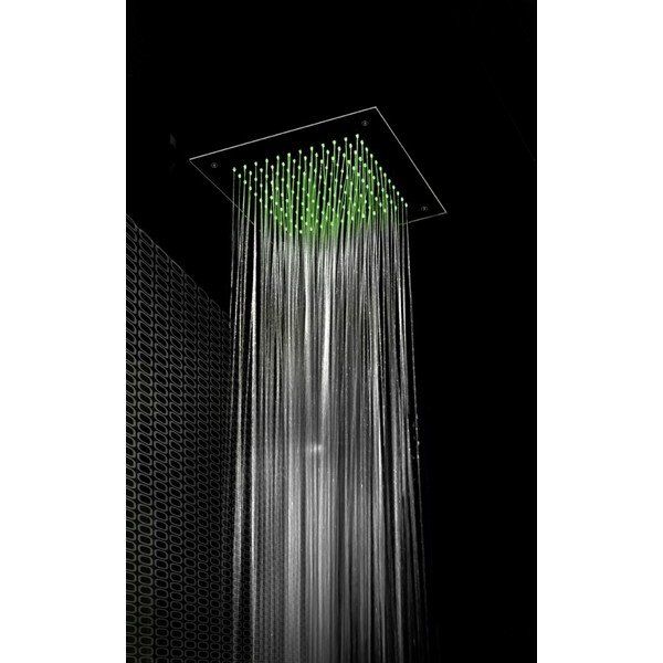 hotbath Mate Hoofddouche LED Set Vierkant 38cm Chroom M117CR