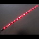Merkloos / Sans marque Rode LED Strip 30cm - Waterdichte LED Band met 18 LEDs en 12V Voeding