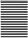 vidaXL Zebra Rolgordijn 165x230 cm Zwart