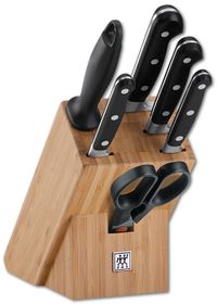 ZWILLING PROFESSIONAL S bloc de couteaux 7 pièces - bambou