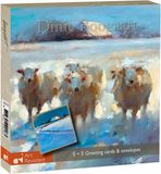 Art Revisited Dinie Boogaart Kerstkaarten 2x 5 Stuks