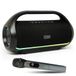 DYNASONIC S90 - Draagbare Bluetooth-luidspreker IPX7 waterdicht. Draadloze luidspreker. Geluidsspeler met ingebouwde LED-verlichting. Micro-SD, USB