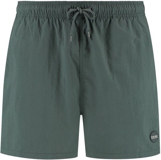 Shiwi The Sunshine Brand The Sunshine Brand Men NATE QUICK DRY swim shorts 5 inch solid Groen