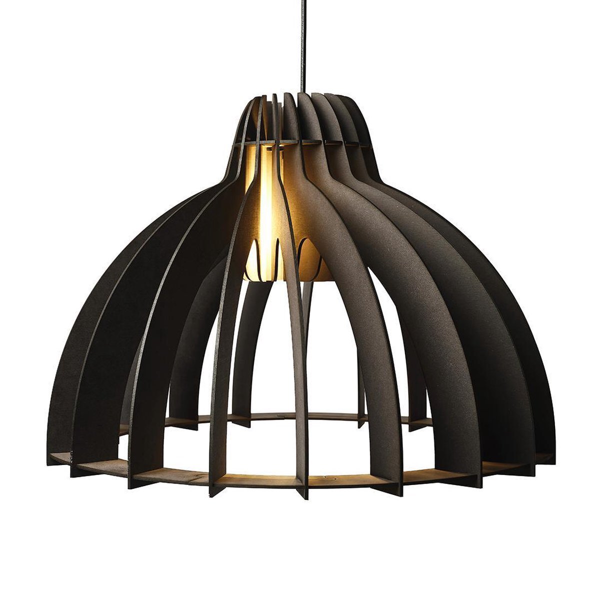 Van Tjalle en Jasper Granny Smith hanglamp - Black