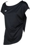 Arena Dames sweatshirt Arena Asymetric Zwart Polyester S Lente/Zomer 2025 Sportmode