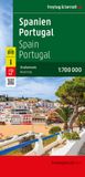 ESPAGNE KOMPASS Freytag & Berndt Spain - Portugal, Road Map 1:700.000