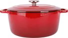 COSY & TRENDY FONTESTIC Cocotte, diameter 28 cm, 6,15 liter, émaillé Fonte, adapté aux plaques à induction, rouge