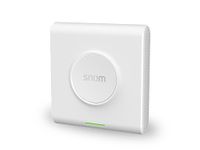 Snom M900 IP DECT multi-cell basisstation (tot 4000 basisstations, tot 16000 handsets, tot 8 Gelijktijdige gesprekken per basisstation, PoE), Wit, 00004426