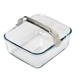 Pyrex 301U300 ovenschaal 2 l Vierkant Glas, Boroborosilicaatglas Universele bakvorm