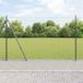 Clôture Euro avec socle en béton 10 x 1,6 m Acier revêtu de PVC Mesh