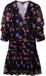 Desigual Jurk 'MOONI-LACROIX' blauw / pink / rood / zwart