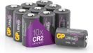 GP Extra Lithium CR2 batterij - 10 stuks batterijen CR2 3V (DLCR2, CR15H270, CR17355 ) voor Smart Home, outdoor applicaties, Golf-afstandsmeter enz.