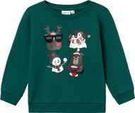 NAME IT NMMRSANTA NREG SWEAT BRU BOX Jongens Trui - Maat 98