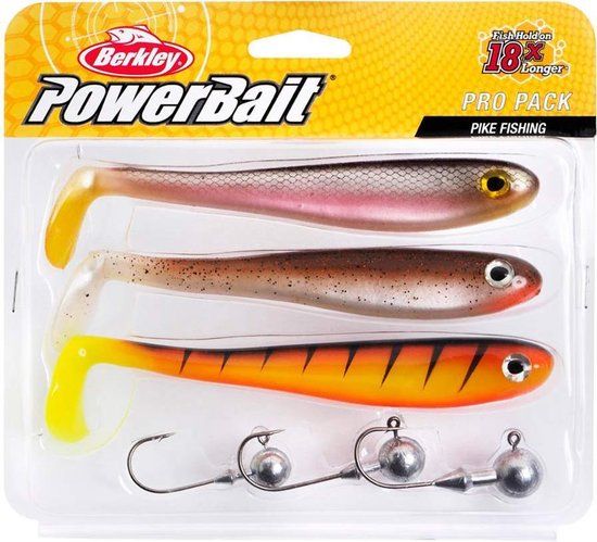 Berkley Pro Pack Pike Softbait Kit - 15 cm - Mixed Colours