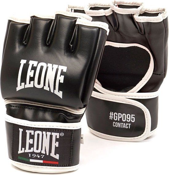 Leone1947 Contact MMA Gloves Black L
