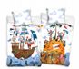 Carbotex Set de literie Pirates 160x200cm Coton avec fermeture éclair
