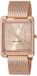 Nine West Mesh polshorloge voor dames, Roze, NW/2090RGRG