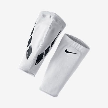Nike Guard Lock Elite Scheenbeschermers - Wit/Zwart - Senior