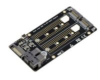 KALEA-INFORMATIQUE Adapter voor 2 M2 PCIe NVMe M Key naar SFF8643 U.2 SSD