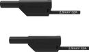 Schützinger VSFK 8700 / 2.5 / 100 / SW Câble de mesure de sécurité [4mm-fiche - 4mm-fiche] 100,00 cm Noir 1 pièce(s)