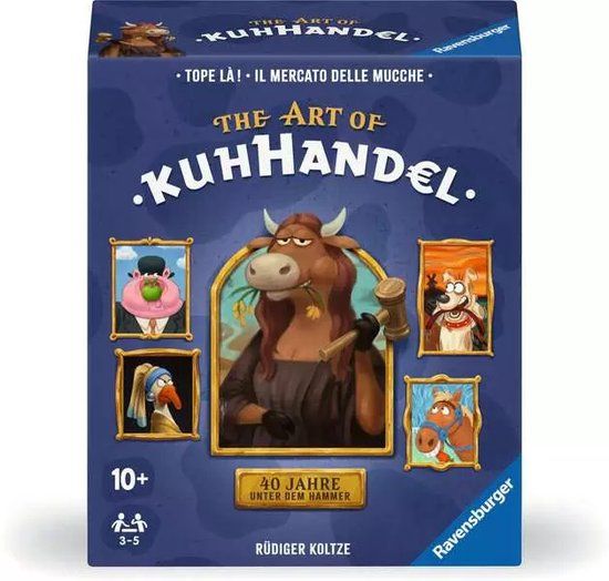 Ravensburger Kuhhandel 40 Jahre Jubiläumsedition - Kartenspiel ab 10 Jahre