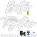VEVOR Neon LED Better Together 61x25 cm & 43x23 cm